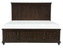 Cardona King Panel Bed in Driftwood Charcoal 1689K-1EK* - Ace Furniture and Decor
