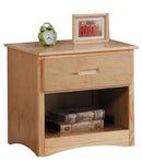 Bartly 1 Drawer Night Stand in Natural B2043-4 - Ace Furniture and Decor