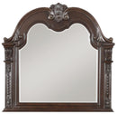 Cavalier Mirror in Dark Cherry 1757-6 - Ace Furniture and Decor