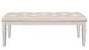 Allura Bed Bench in White 1916W-FBH