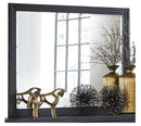 Larchmont Mirror in Charcoal 5424-6 - Ace Furniture and Decor