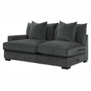 Worchester Left Side 2-Seater in Gray 9857DG-2L - Ace Furniture and Decor