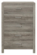 Mandan 5 Drawer Chest in Weathered Gray 1910GY-9 - Ace Furniture and Decor