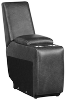 Putnam Console with Receptacles and USB Port in Gray 9405GY-CN - Ace Furniture and Decor