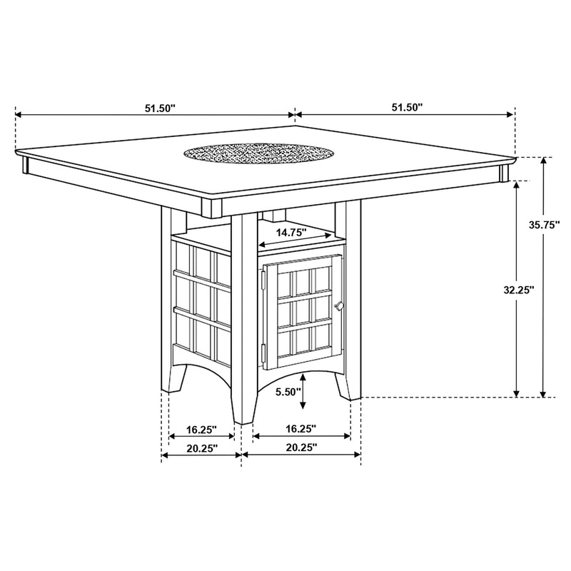 Gabriel Counter Height Dining Sets - Ace Furniture and Decor