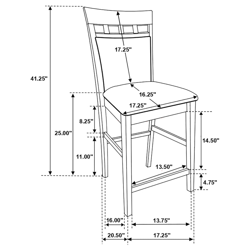 Gabriel Counter Height Dining Sets - Ace Furniture and Decor