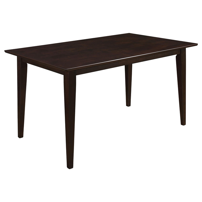 Gabriel 5-piece Rectangular 59-inch Dining Set Cappuccino - Ace Furniture and Decor