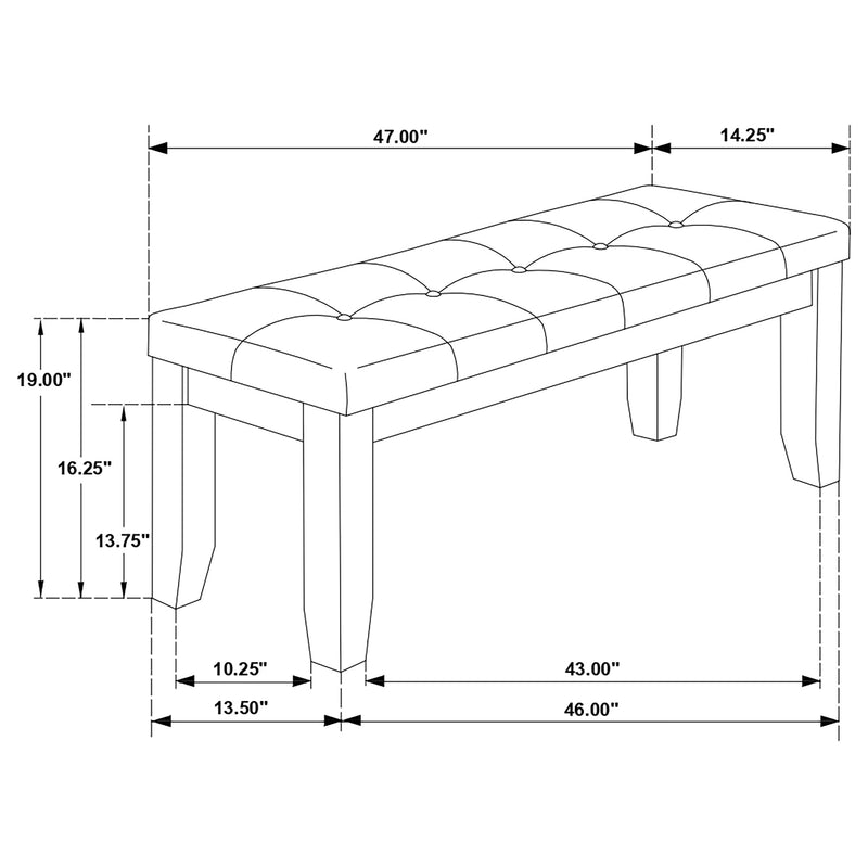 Dalila Benches - Ace Furniture and Decor