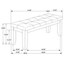 Dalila Dining Bench