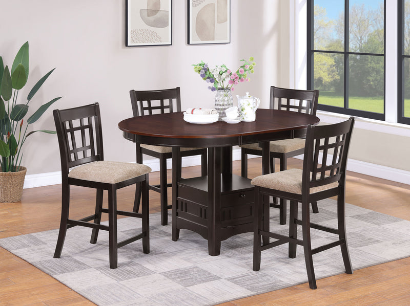 Lavon 5 Pc Counter Height Dining Sets - Ace Furniture and Decor