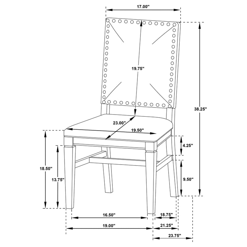 Middleton Side Chairs - Ace Furniture and Decor