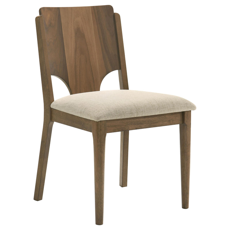 Crestmore 5-piece 46-inch Round Wood Dining Table Set Walnut - Ace Furniture and Decor