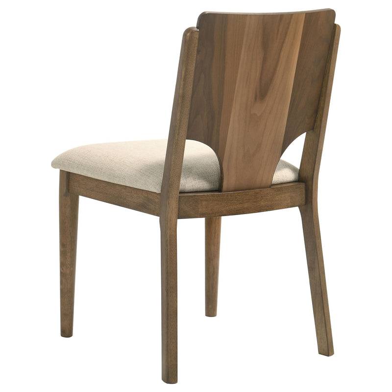 Crestmore 5-piece 46-inch Round Wood Dining Table Set Walnut - Ace Furniture and Decor