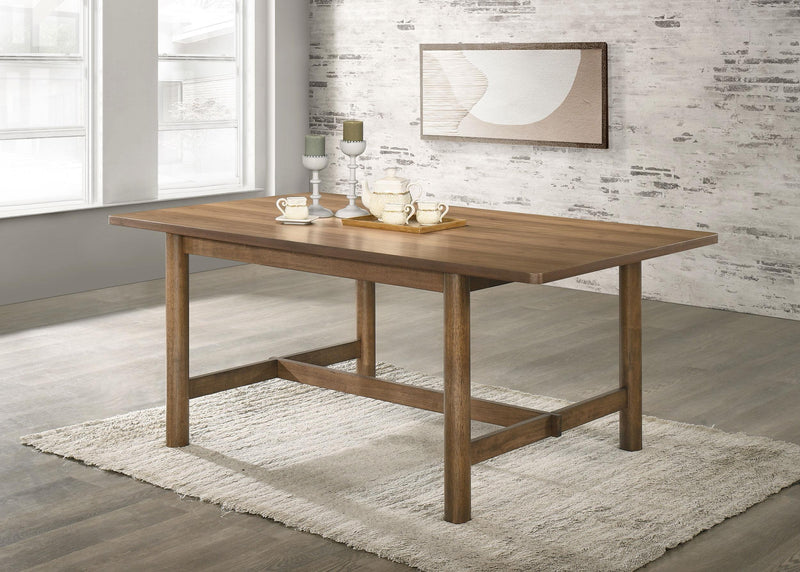 Crestmore 71-inch Rectangular Wood Dining Table Walnut - Ace Furniture and Decor