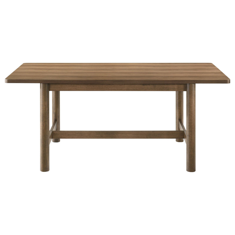 Crestmore 71-inch Rectangular Wood Dining Table Walnut - Ace Furniture and Decor
