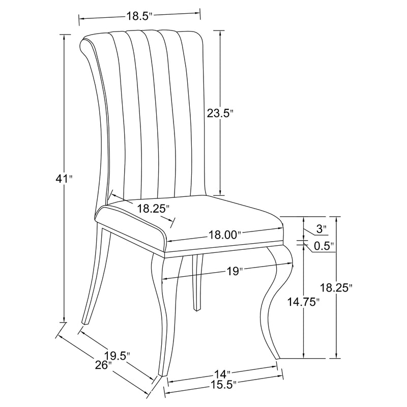 Ellie 5 Pc Dining Sets - Ace Furniture and Decor