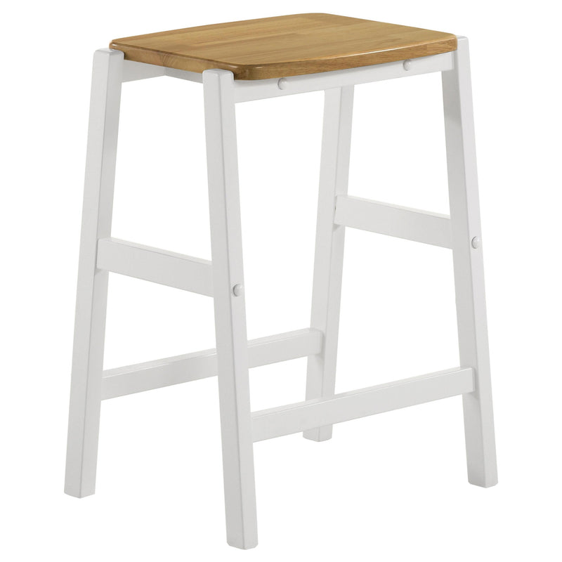 Edgeworth 3-piece Kitchen Island Counter Table Set White - Ace Furniture and Decor