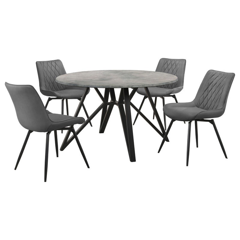 Neil 5 Pc Dining Sets - Ace Furniture and Decor