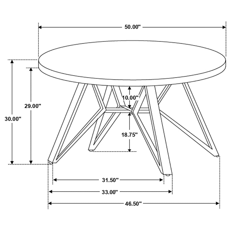 Neil 5 Pc Dining Sets - Ace Furniture and Decor
