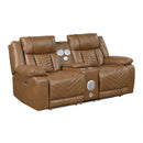 Huron Power Double Reclining Love Seat With Center Console