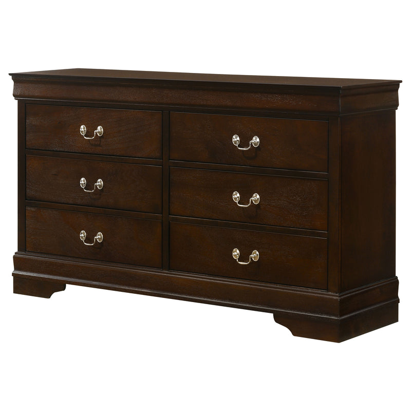 Louis Philippe Dresser Brown - Ace Furniture and Decor