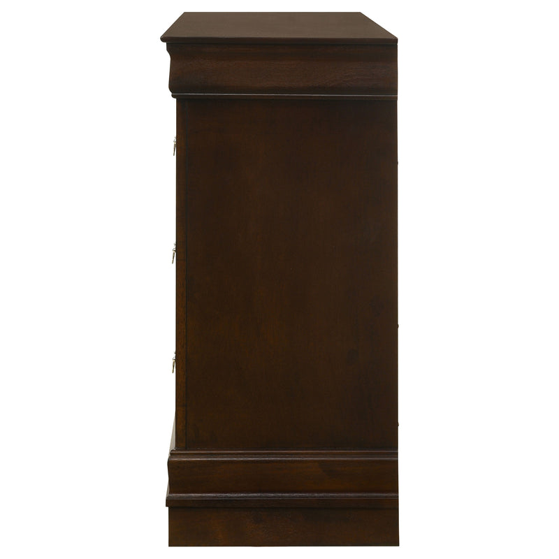 Louis Philippe Dresser Brown - Ace Furniture and Decor