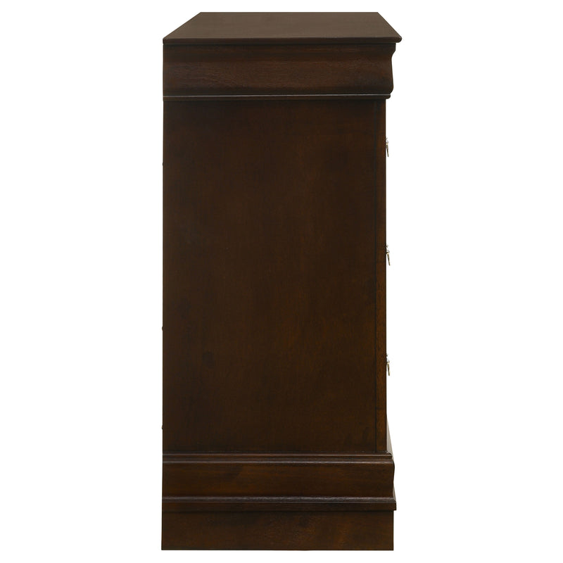 Louis Philippe Dresser Brown - Ace Furniture and Decor
