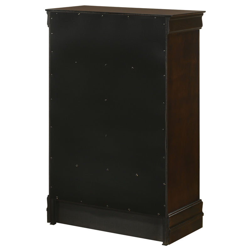 Louis Philippe Chest Brown - Ace Furniture and Decor