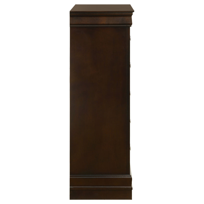 Louis Philippe Chest Brown - Ace Furniture and Decor