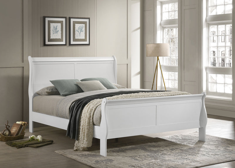 Louis Philippe Eastern King, Full, & Queen Bed - Ace Furniture and Decor