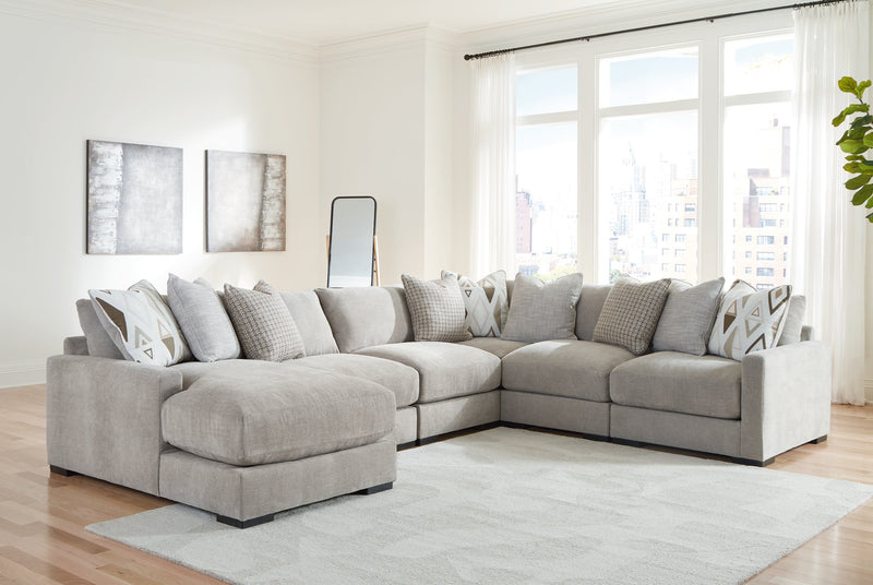 Aslan Court Sectional with Chaise - Ace Furniture and Decor
