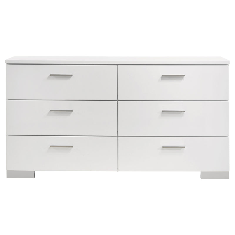 Felicity Bedroom Set White - Ace Furniture and Decor