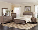 Kauffman Bedroom Set with High Straight Headboard - Ace Furniture and Decor