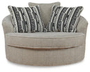 Calnita Oversized Swivel Accent Chair - Ace Furniture and Decor