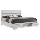 Miranda Panel Platform Storage Bed