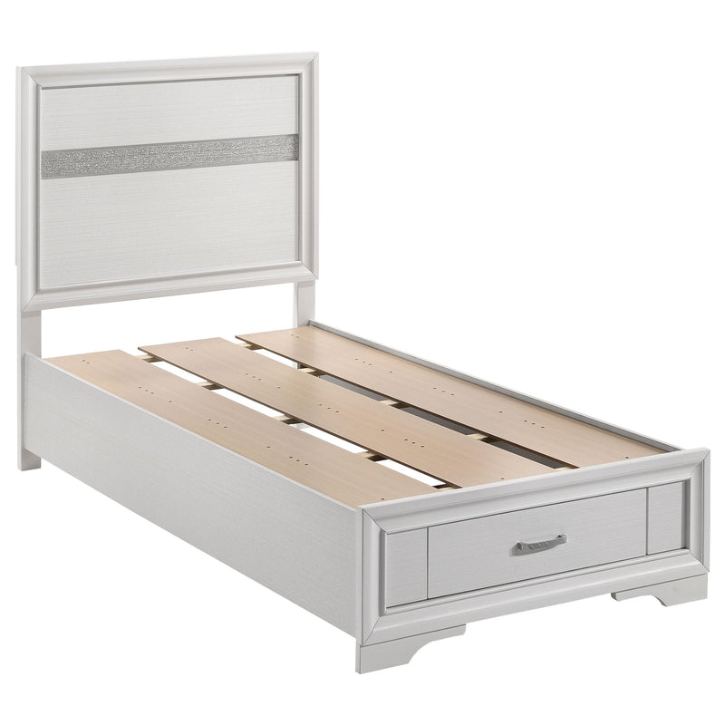 Miranda Full & Twin Storage Bed White - Ace Furniture and Decor