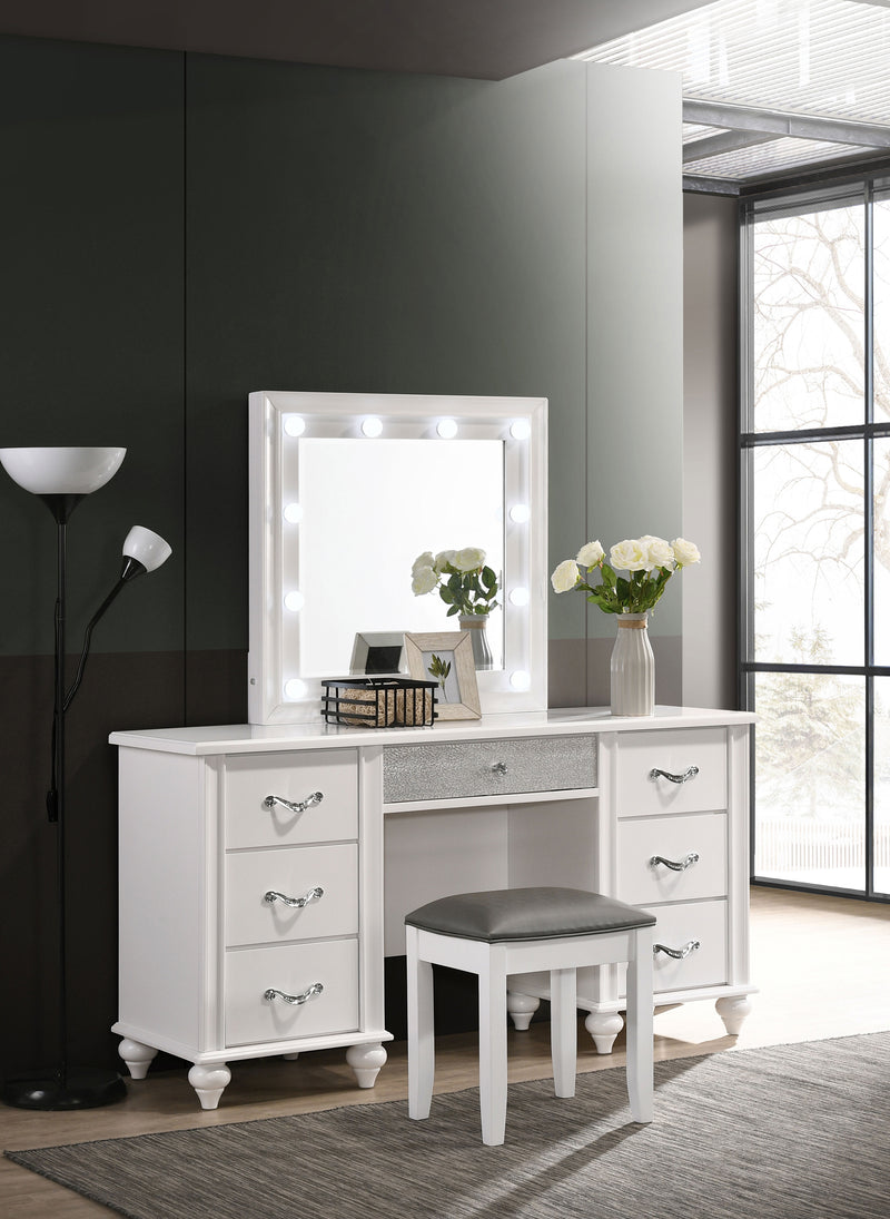 Barzini Vanity Stools - Ace Furniture and Decor