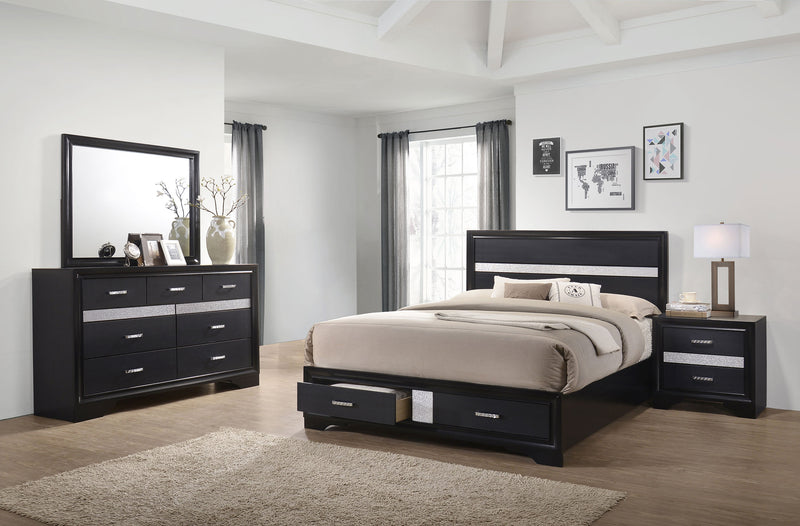 Miranda Bedroom Set with Storage - Ace Furniture and Decor
