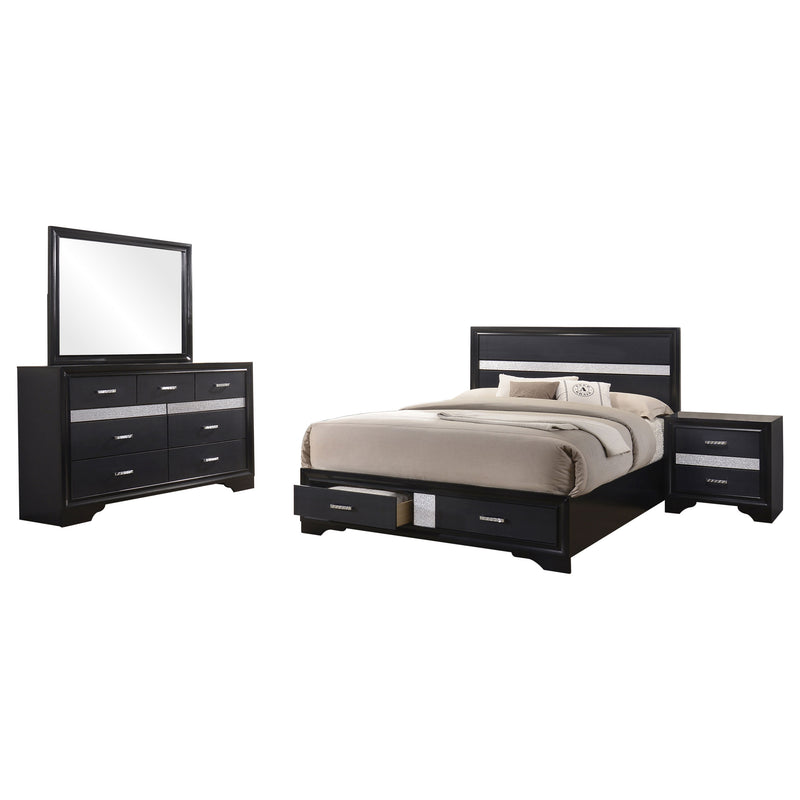 Miranda Bedroom Set with Storage - Ace Furniture and Decor