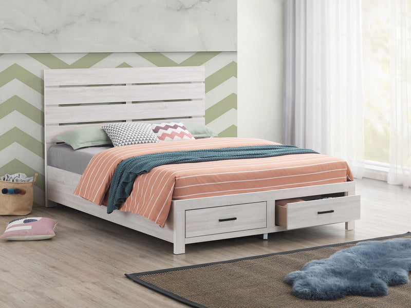 Brantford Wood Storage Panel Bed - Ace Furniture and Decor