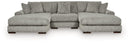 Lindyn Sectional with Double Chaise - Ace Furniture and Decor