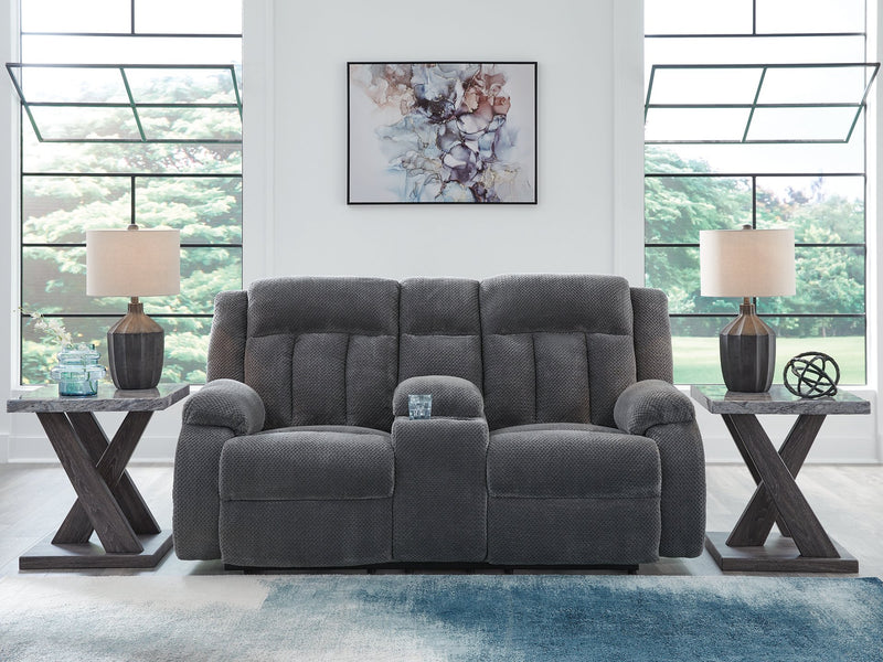 Observation Power Reclining Loveseat with Console - Ace Furniture and Decor