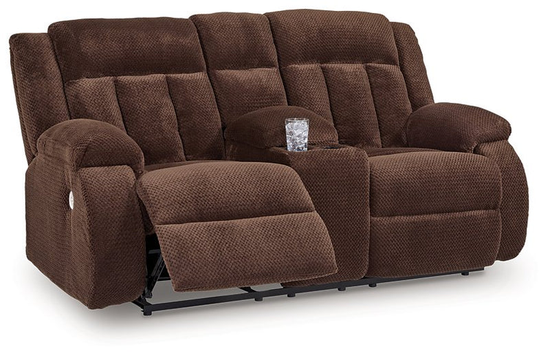 Observation Power Reclining Loveseat with Console - Ace Furniture and Decor