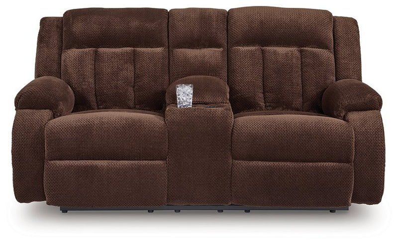 Observation Power Reclining Loveseat with Console - Ace Furniture and Decor