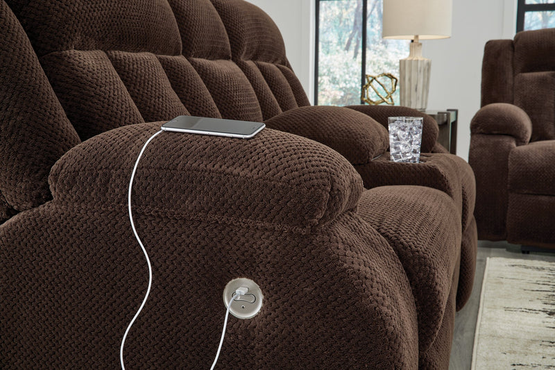Observation Power Reclining Loveseat with Console - Ace Furniture and Decor