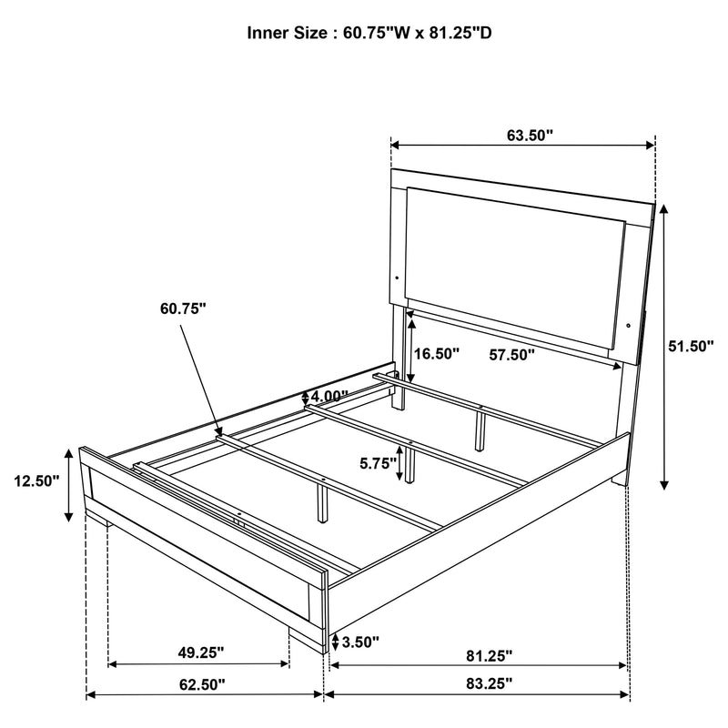 Hyland Eastern King & Queen Bed - Ace Furniture and Decor