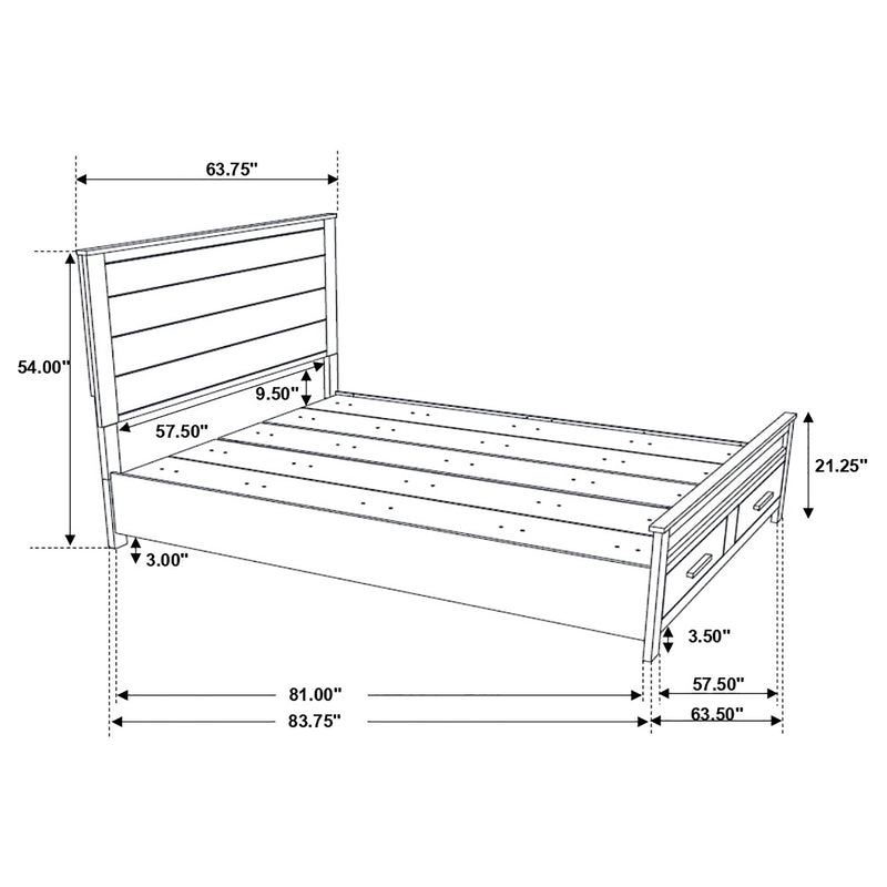 Woodmont 4 & 5 Piece E.King, Queen, & Cal;.King Bedroom Sets