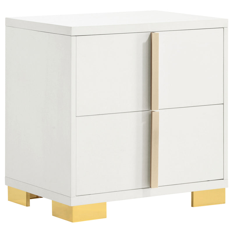 Marceline Bedroom Sets White & Black 4 & 5 Piece - Ace Furniture and Decor