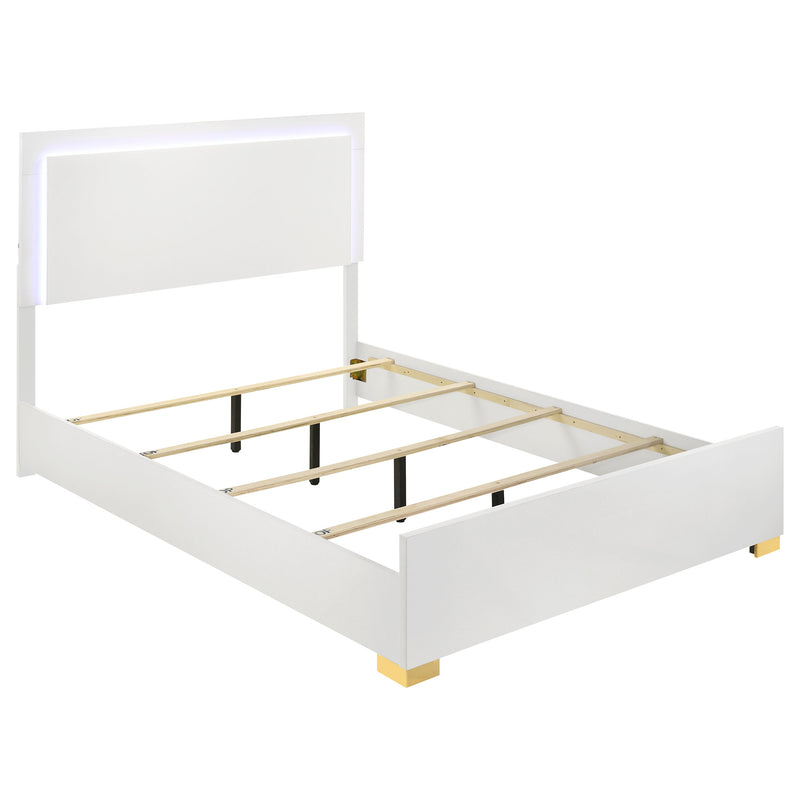 Marceline Bedroom Sets White & Black 4 & 5 Piece - Ace Furniture and Decor