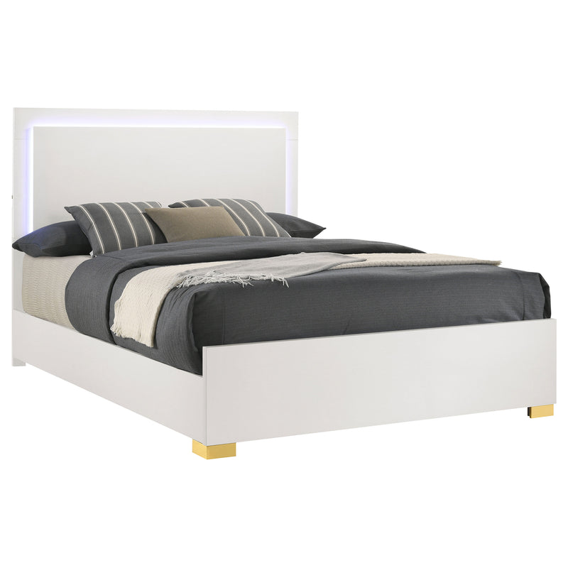 Marceline Beds White & Black Eastren King, Full, Twin, & Queen - Ace Furniture and Decor